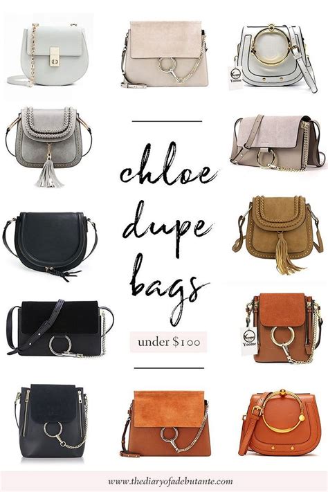 best chloe drew replica|chloe looks alike handbags.